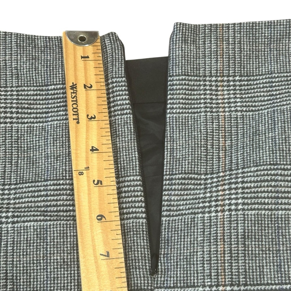 Wilfred aritzia Plaid Mini Skirt Wool Cashmere Preppy Schoolcore 8 runs like 6 - Picture 8 of 11